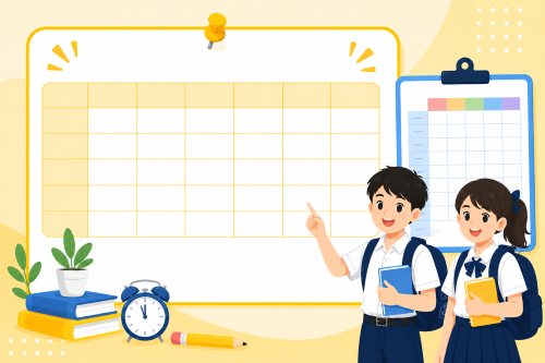 ประกาศ ตารางเรียนภาคเรียนที่ 2 นักเรียนระดับประถมศึกษา ประจำปีการศึกษา 2569